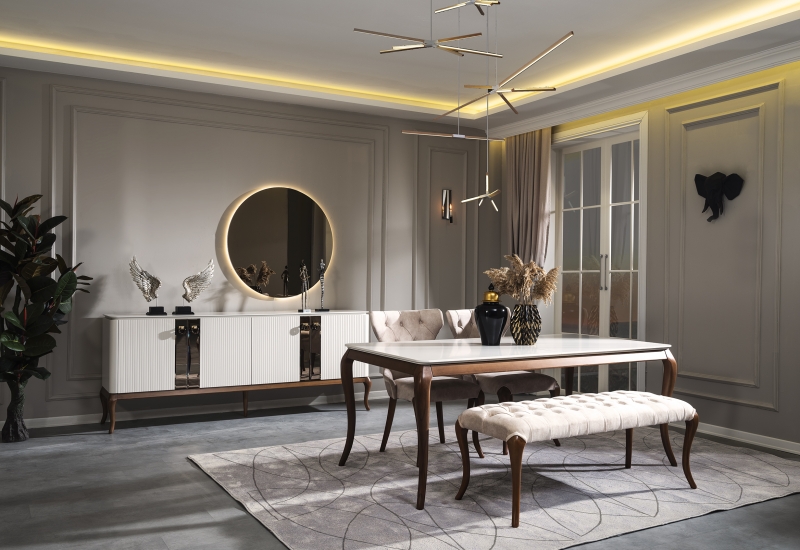 <p>BELLA YEMEK ODASI (EKRU)</p>
