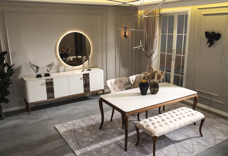 <p>BELLA YEMEK ODASI (EKRU)</p>
