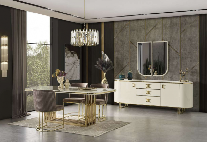 <p>TESLA KREM YEMEK ODASI</p>
