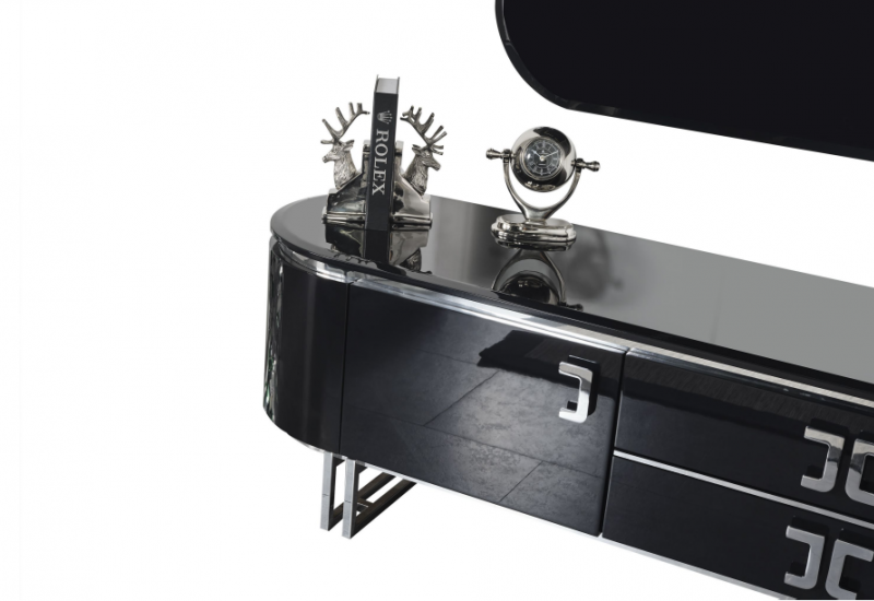 <p>TESLA SİYAH TV ÜNİTE</p>
