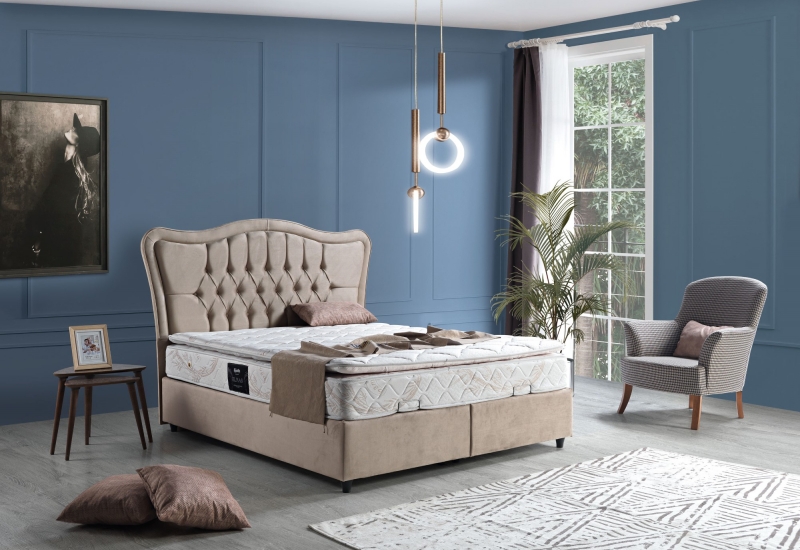 <p>MELİSA BAZA+BAŞLIK 160*200CM</p>
