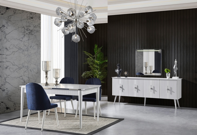 YAĞMUR YEMEK ODASI (BEYAZ)