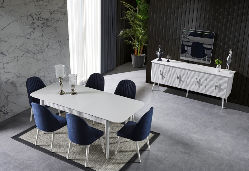 YAĞMUR YEMEK ODASI (BEYAZ)